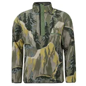 Columbia Helvetia II Printed Half Snap Fleece Kaki