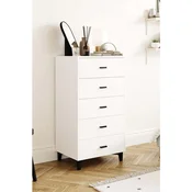 Hanah Home komoda Riva, 60 cm, bela