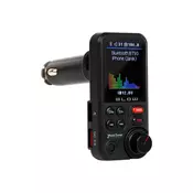 Blow Blow FM oddajnik 74-160, 3v1, Bluetooth 5.0 + QC hitri polnilec + prostoročno telefoniranje, črn