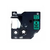 DYMO Dymo D1 45019 združljiv trak - 12 mm X 7 metrov črno/zelen S0720590, (21405191)