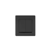 ALING CONEL 606 E1 serijska sklopka 10 A soft crna