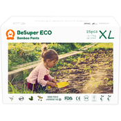 BeSuper ECO Bamboo Pelene-Gacice XL (13-17 kg) 100 kom