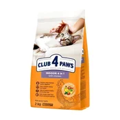 Club4Paws Cat Adult INDOOR 4in1 - piščanec 2 kg