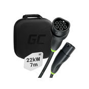 GREENCELL polnilni kabel za el. vozila TIP 2 22kW 32A 7m 3-fazni