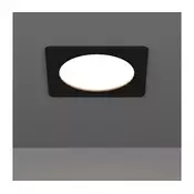 Eglo 901391 - LED ugradna svetiljka FUEVA LED/6,3W/230V 11,9x11,9 cm crna
