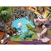 Ravensburger Origami puzzle živali 1500 kosov