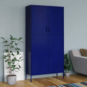 Ormar modri 90 x 50 x 180 cm celicni