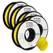 Professional Lab 5x PLA Rumena Filament 1.75 mm - Professional Lab Biološko Razgradljiv PLA (1kg Kolut)
