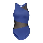 ARENA Enodelne kopalke ANGLE VENT BACK MESH modra/črna