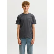 Jack & Jones Junior Majica JJEARCHIVE temno siva