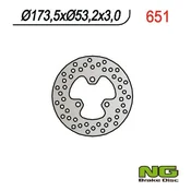 shumee Sprednji zavorni disk NG Steel Honda TRX 250/300/400/450 173 mm 2001-2012