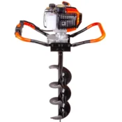 Bušac rupa za zemlju motorni 52cm3 2ks burgije set 100-150-200mm adk gtd5202