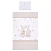 Set posteljine od 3 dijela Lorelli - Honey Bunny, bež