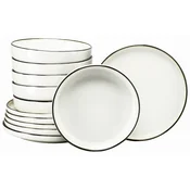 Creatable JEDILNI SERVIS Nordic Festive Creme