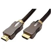 ROLINE HDMI High Speed \u200b\u200bwith Ethernet, Ultra HD (HDMI M <-> HDMI M), gold-plated connectors, 3m 2221810