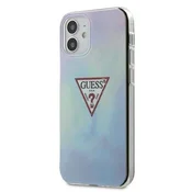 Guess Etui Guess Tie & Dye Collection za iPhone 12 mini - modre