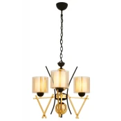 Opviq Luster Av-4301-3S, 90 cm, Crno-zlatni
