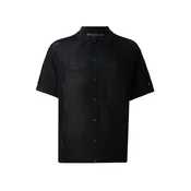 TOMMY HILFIGER Pletena jopa črna