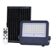 LED Solarni Reflektor | 1000 Lumena | 4000K | Panel 10W | ON