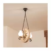 Brilagi - Luster na lancu ROATA 2xE14/40W/230V hrast