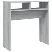 Vidaxl Konzolna mizica 78x30x80 cm iverna plošča