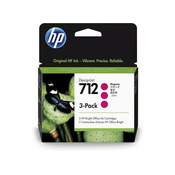 ČRNILO HP MAGENTA 712 ZA DESIGNJET 29ml; 3 PACK (3ED78A) (152398)
