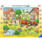RAVENSBURGER 24 delna sestavljanka Moja mala kmetija 065820