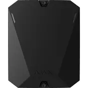 Ajax Systems 93602.263.BL1 Brezžični akumulatorski alarmni nadzorni panel Hub BP Jeweller črn (2xSIM/2G/3G/LTE)