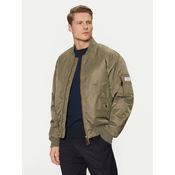 Guess Jeans Bomber jakna M5RL81 WHAA2 Khaki Regular Fit