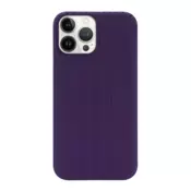 Maska Knit za iPhone 13 Pro Max ljubicasta.