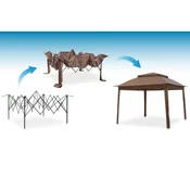 Mountfield Vrtni Paviljon Vista Rjavi 3x3 m