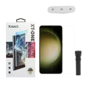 Zastitno staklo XMART UV Glue Full Cover + lampa za Samsung S24 Plus/ S926B