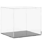 Vidaxl Razstavna škatla prozorna 40x36x35 cm akrilna