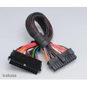 Akasa ADAPTER podaljšek 24 pin M to 20+4 pin F