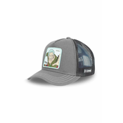 Kapa s šiltom Capslab ONE PIECE siva barva