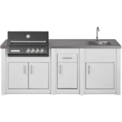 Grandpro Letna kuhinja ALUMINIJ 242 Bela [SWCX3SDD00]