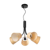 ONLI - Lestenec na vrvici ASIA 5xE14/6W/230V