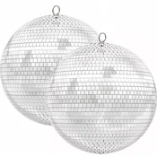 2x+4x disko krogla z ogledalci
