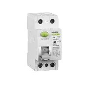 Residual circuit breaker Icn=6kA, 2-pole, In=40A, I?n=100mA, type A