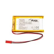 shumee Li-Po baterija LP584070 Akyga AKY0105 3,7 V/1500 mAh PCM JST 2-pinski konektor 150 mm