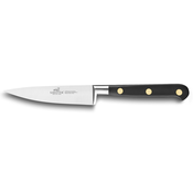 Rezalni nož IDEAL 10 cm, medeninaste zakovice, črn, Lion Sabatier