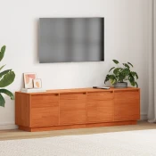 TV ormar Smeda 156 x 37 x 45 cm Konstruirano drvo
