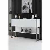 HANAH HOME Komoda Luxe Silver White