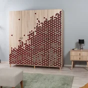 Hanah home Ormar Imaj 180x192x52cm Hrast