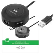 UGREEN USB 2.0 Hub 1/4 1m crni CR106