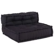 Modularna sofa 4 pcs Antracit Tkanina