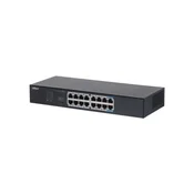 Mrežni stikalo Dahua S3016-16GT L2 Gigabit, črno