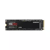 SAMSUNG SSD M.2 NVME 2TB 990 Pro MZ-V9P2T0BW 7450MBs/6900MBs