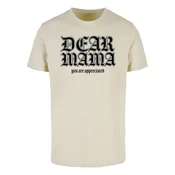 Mister Tee Majica Dear Mama pesek/črna