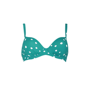 VIVID Bikini zgornji del turkizna/naravno bela